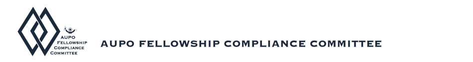 AUPO Fellowship Compliance Committee